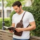 leren crossbody tas heren