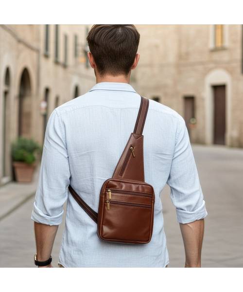 borsa tracolla uomo pelle morbida