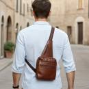 crossbody leather bag men
