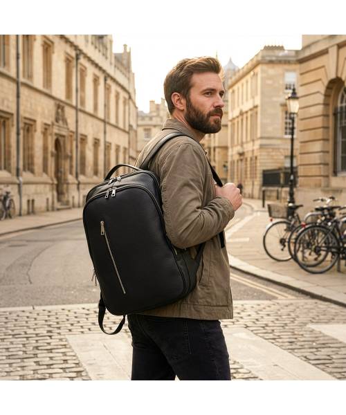 Lederrucksack herren