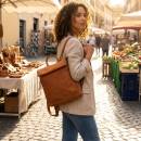 damen rucksack leder