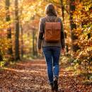 womens leather backpack