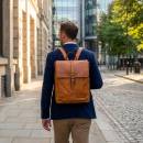 leder rucksack