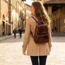 echt leder rucksack damen