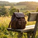 női bőr hátizsák
