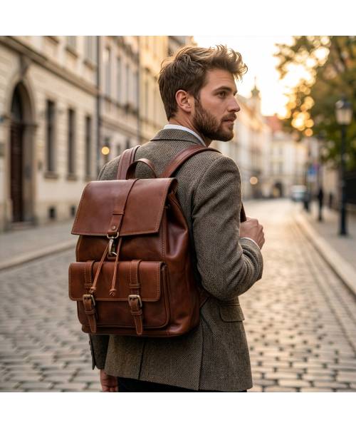 lederrucksack herren