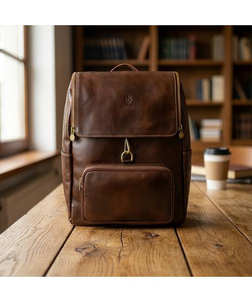 rucksack herren leder