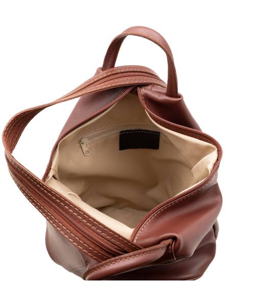 leder rucksack damen