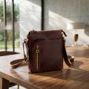 Herren leder Handtasche