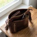 Herren leder Handtasche
