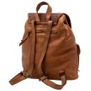 leather backpack