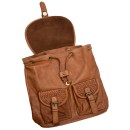 leather backpack