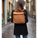 leder rucksack damen