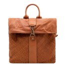 rucksack damen leder braun