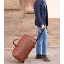 leren weekendtas heren sale