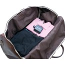 leren weekendtas heren