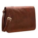 Leather Messenger Bag
